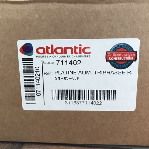 Platine triphasée carte - carte, de